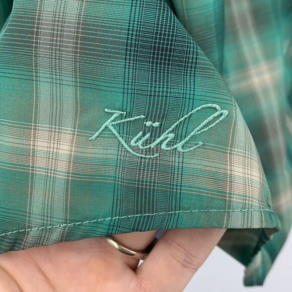 Kuhl Mountain Culture Button Up Top Sz XL - Picture 4 of 5
